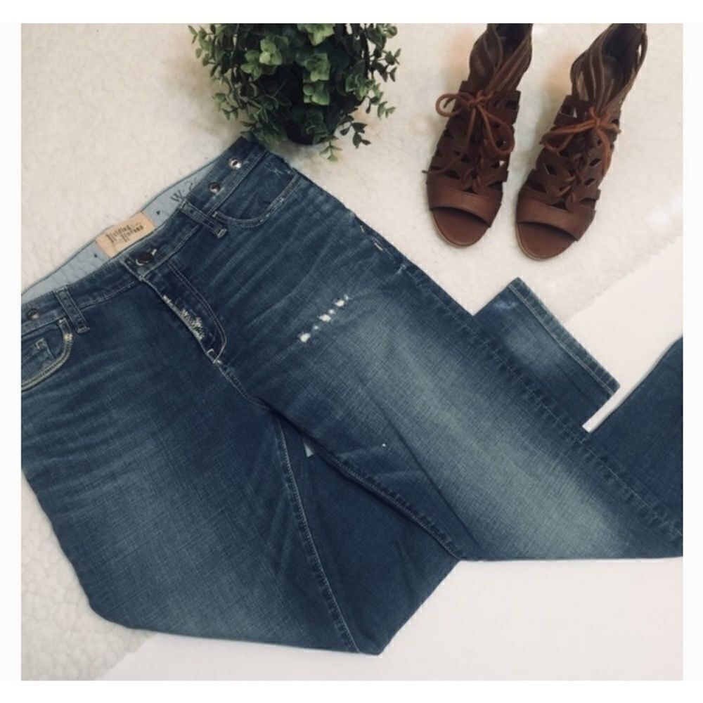 Anthropologie Holding Horses Women's Crop Jeans Di